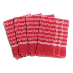 Traditional Cotton Gamcha for Bath, Face, and Multipurpose Use | Soft, Absorbent, and Lightweight Towel | Ideal for Daily Use (20 x 40 Inches) (4)