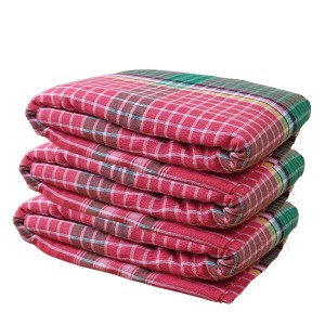 Vibrant Multicolour Cotton Gamcha | Soft, Absorbent, and Lightweight Towel for Bath, Travel, and Multipurpose Use (3)