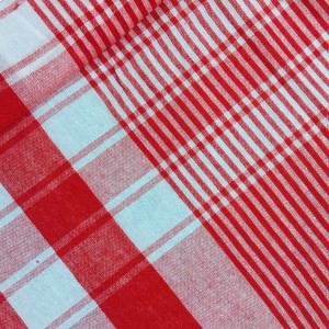 Traditional Red Cotton Gamcha | Absorbent, Lightweight Towel for Bath, Face, Travel & Multipurpose Use (1)