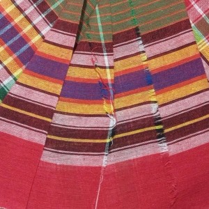 Vibrant Multicolour Cotton Gamcha | Soft, Absorbent, and Lightweight Towel for Bath, Travel, and Multipurpose Use (2)