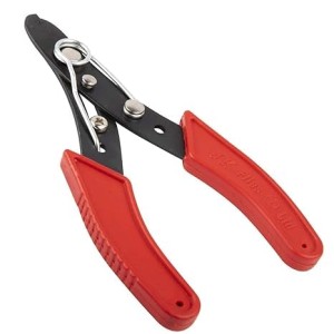 Wire Stripper and Cutter – Multi-Purpose Electrical Wire Cutting & Stripping Tool with Non-Slip Red Handles Power and hand tools, 1 piece, Red (5x2.5 inch)