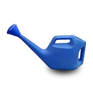 HiTechMart Large Plastic Watering Can for Garden - 5L Capacity, Outdoor Plant Watering Jug with Dual Handles & Detachable Sprinkler Head - Easy Grip & Lightweight for Home Gardening & Lawn Care