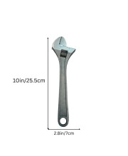 Adjustable Wrench Heavy Duty Steel | Adjustable Jaw Spanner for Plumbing, Car Repair & Home Maintenance | Durable Hand Tool Adjustable Wrench Heavy Duty Steel | Adjustable Jaw Spanner for Plumbing, Car Repair & Home Maintenance | Durable Hand Tool