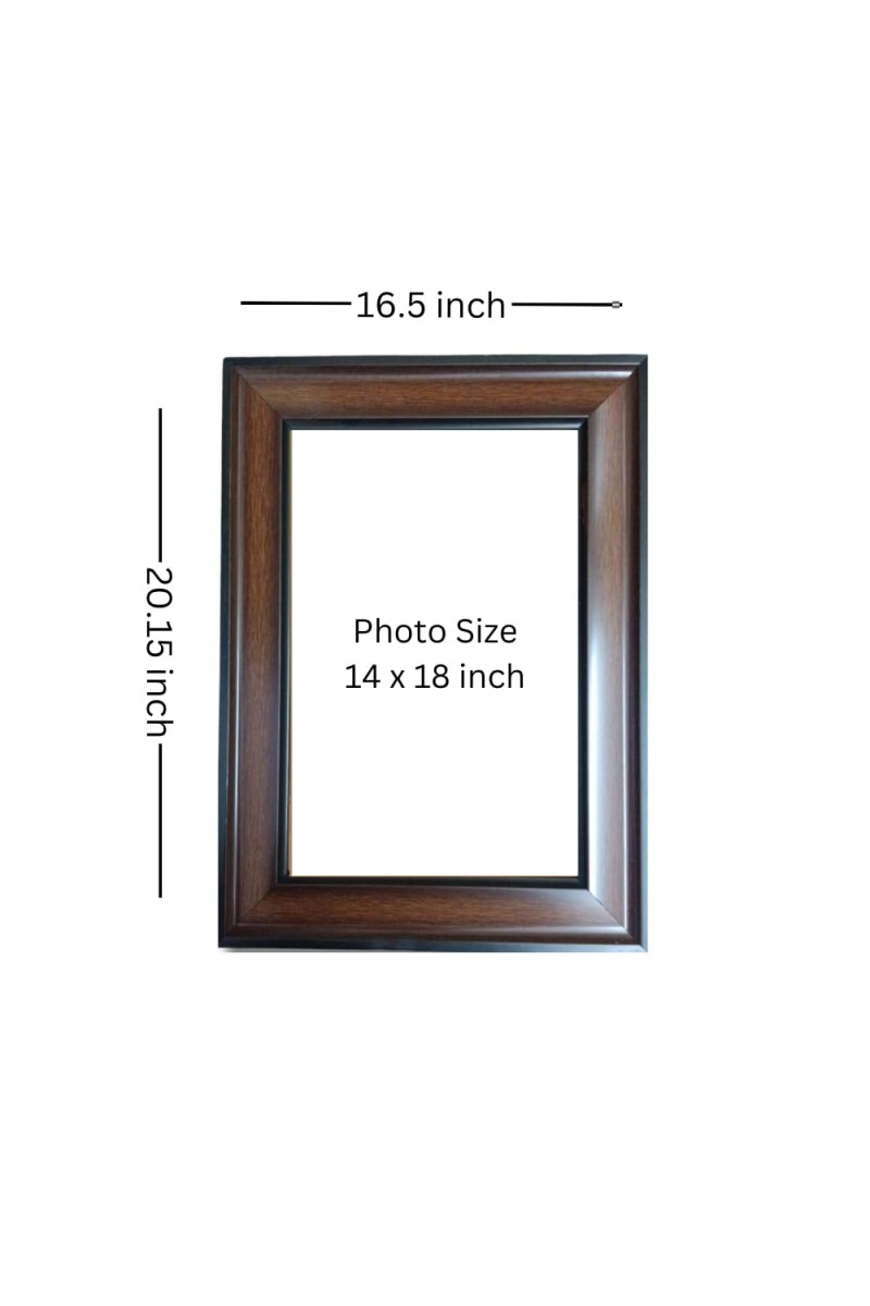 Hi Tech Sales Baal Gopal Polystyrene Photo Frame for Wall Decor Home, Office, and Temple (Wallmount, Printed Photo, Pack of 1)