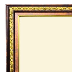 Ma Kali Matha Digital Golden Balck Color Photo Frame | Hindu Religious Wall Decor | 16x22 Inches - Inspirational Wall Art For Office, Home Decor - Ideal Spiritual Gift (F16890)