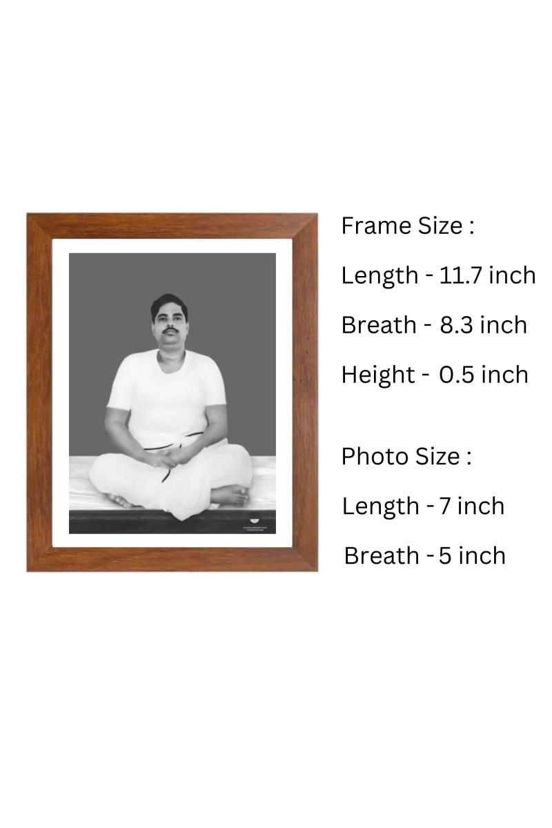 Barda Black and White Photo |Classic Monochrome Portrait | Home, Puja room, Office, or Gallery