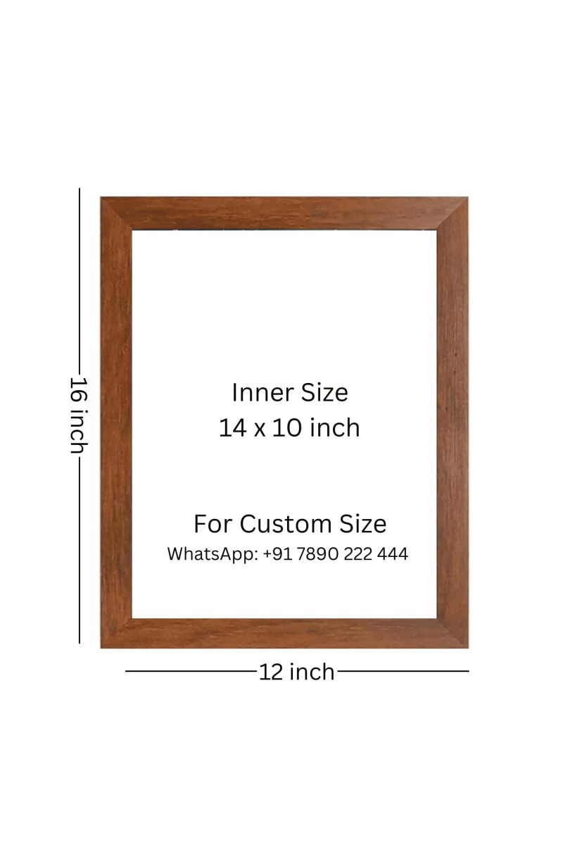 A P J Abdul Kalam & Famous Quote Brown Frame, 12x16InchesInspirational Wall Art for Office, Home DecorIdeal Spiritual Gift