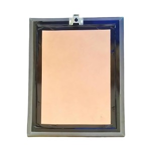 Hitech Sales Lord Padmanavi Swami with mata laxmi Light Weighted photo Frame Waterproof Acrylic 3d photo with Wooden Frames for Table, Temple Wall, Mandir, Gym, and Outdoor Spaces, Home Decor
