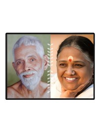 Ramana Maharshi Laminated Photo - 13x15 Inches, Divine Blessings For Home & Office And Temple Decoration (F16159)
