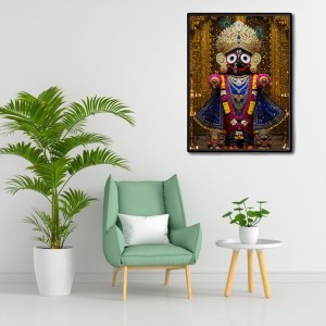 Jagannath Laminated Photo - 5x7 Inches, Divine Blessings for Home & Office and Temple Decoration