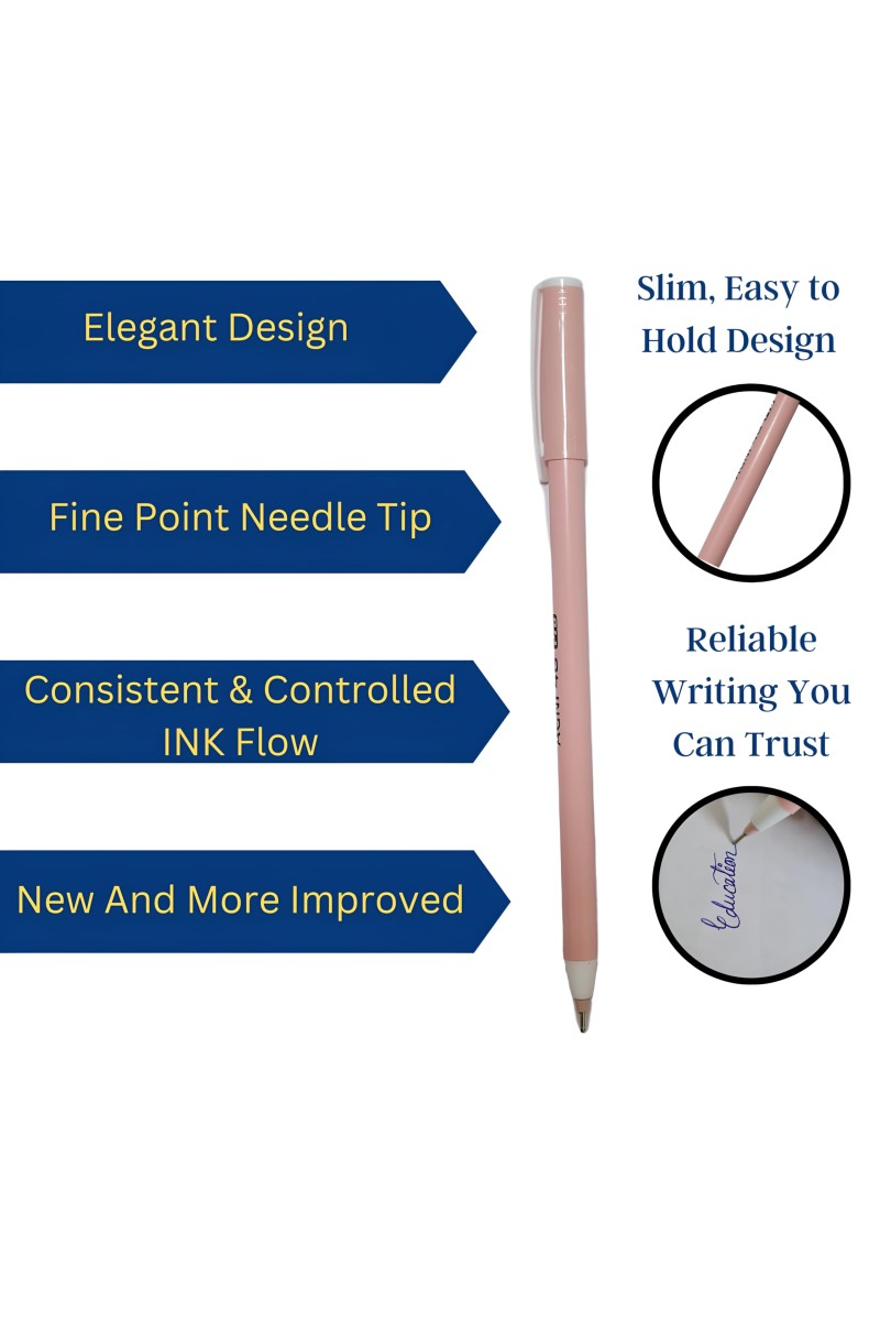HiTechMart AGNI 4G Pro | Pack of 20 Units | Blue Direct-Fill Pens | 0.7 mm Tip size | Ideal for Students and Professionals | Suitable for School and Office Writing