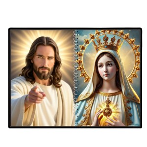 Esus Christ - Blessed Virgin Mary Laminated Photo - 9x11 Inches, Divine Blessings For Home & Office And Temple Decoration (F16430) Esus Christ - Blessed Virgin Mary Laminated Photo - 9x11 Inches, Divine Blessings For Home & Office And Temple Decoration (F16430)