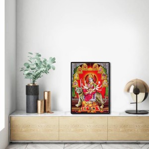 Nava Durga Laminated Photo - 13x15 Inches, Divine Blessings for Home & Office and Temple Decoration Nava Durga Laminated Photo - 13x15 Inches, Divine Blessings for Home & Office and Temple Decoration