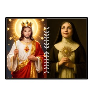 Jesus Christ - Our Lady Of Sorrows Laminated Photo - 13x15 Inches, Divine Blessings For Home & Office And Temple Decoration (F16293) Jesus Christ - Our Lady Of Sorrows Laminated Photo - 13x15 Inches, Divine Blessings For Home & Office And Temple Decoration (F16293)