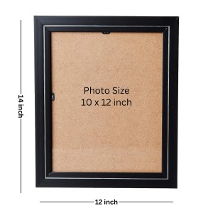 Hitech Sales Tirupati Balaji with Ashta Laxmi Photo Frame for Pooja Room, Temple Decor, Home Decoration and Gift (Wall and Tabletop, Rectangular, Printed Photo, 12 x 14 inches Frame, Brown)