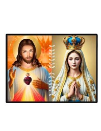 Jesus Christ - Immaculate Conception Laminated Photo - 5x7 Inches, Divine Blessings For Home & Office And Temple Decoration (F16276)