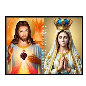Jesus Christ - Immaculate Conception Laminated Photo - 5x7 Inches, Divine Blessings For Home & Office And Temple Decoration (F16276)