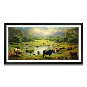 Nature Landscape Floating Frame Scenery Digital Print - (I5626) - 12x24 inch Modern Nature Wall Art for Living Room, Bedroom, Office, Hotels, Drawing Room Nature Landscape Floating Frame Scenery Digital Print - (I5626) - 12x24 inch Modern Nature Wall Art for Living Room, Bedroom, Office, Hotels, Drawing Room