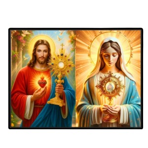 Jesus Christ - Our Lady Of Sorrows Laminated Photo - 5x7 Inches, Divine Blessings For Home & Office And Temple Decoration (F16296) Jesus Christ - Our Lady Of Sorrows Laminated Photo - 5x7 Inches, Divine Blessings For Home & Office And Temple Decoration (F16296)