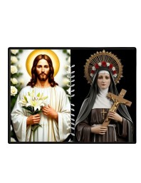 Jesus Christ - St. Therese Of Lisieux Laminated Photo - 9x11 Inches, Divine Blessings For Home & Office And Temple Decoration (F16249)