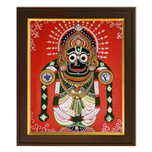 Hitech Sales | Jagannath Photo Frame | Lord Jagannath Wall Painting For Home Decoration And Gifting size: 10x12 inch Hitech Sales | Jagannath Photo Frame | Lord Jagannath Wall Painting For Home Decoration And Gifting size: 10x12 inch