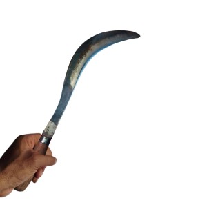 Katari Steel Billhook (Aruval) | Traditional South Indian Iron Knife for Cutting Plants, Vegetables & Agricultural Use Katari Steel Billhook (Aruval) | Traditional South Indian Iron Knife for Cutting Plants, Vegetables & Agricultural Use