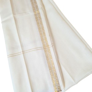 Silk JOR for Groom | Traditional Wedding Gathbandhan Jod with Handcrafted Silk Border | Sacred Jori Cloth for Hindu Marriage Ceremony, Vivah Rituals & Special Occasions