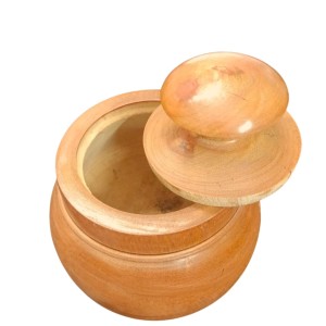 Handcrafted Wooden Jar with Lid | Multipurpose Storage Container for Kitchen, Sugar, salt,dry fruits & Home Décoration (Pack of 4) Handcrafted Wooden Jar with Lid | Multipurpose Storage Container for Kitchen, Sugar, salt,dry fruits & Home Décoration (Pack of 4)