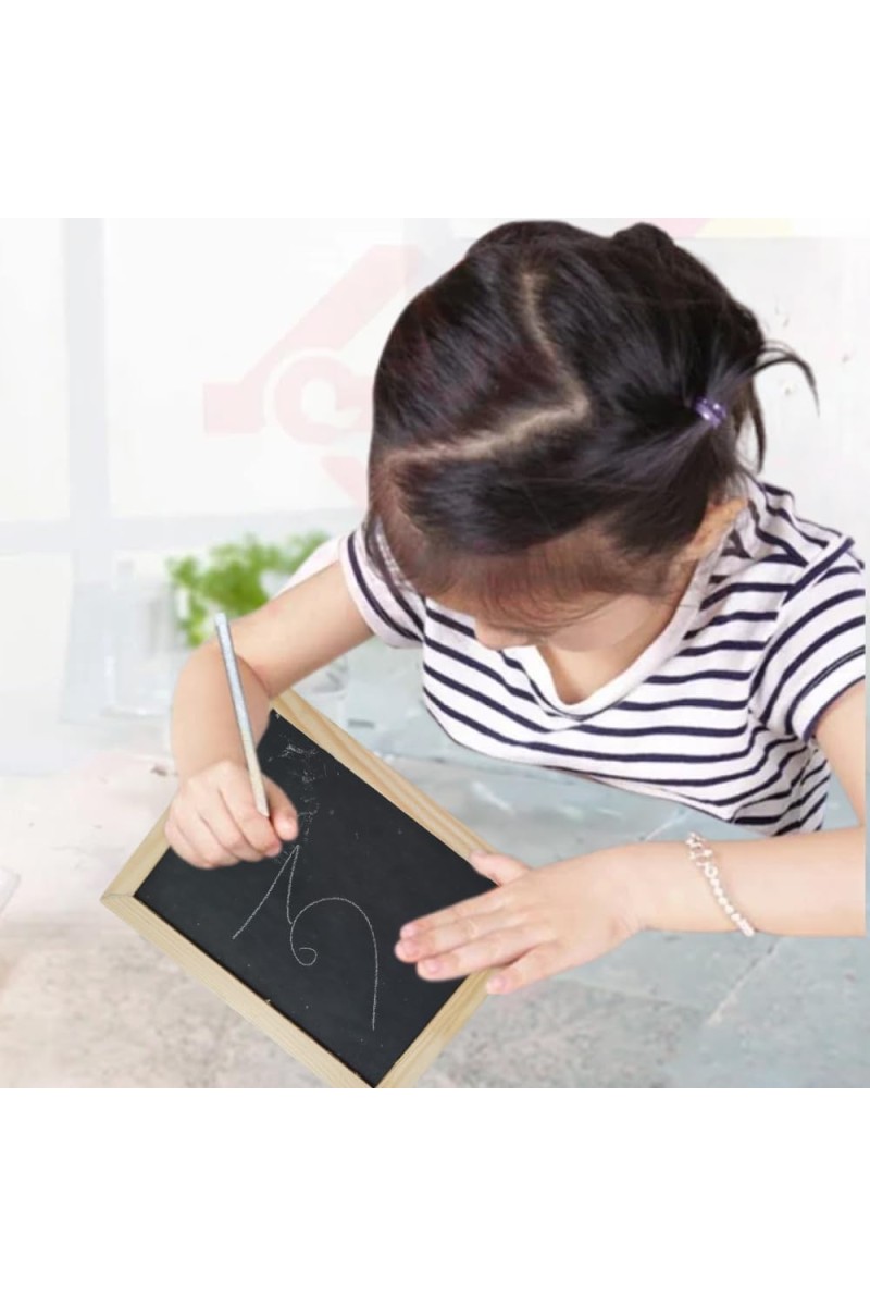 Wooden Frame Black Slate Board for Kids