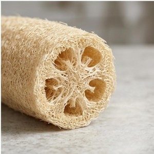 Natural Loofah Sponge for Bath & Body Scrubbing | Eco-Friendly Shower Scrubber for Skin Care & Cleaning (Pack of 2)