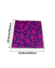 Ashan Mat â€“ Geometric Tufted Floor Rug, Non-Slip & Bordered Finish, Stylish Floral Design Decorative Mat for Living Room, Bedroom, Entryway â€“ Soft & Durable Indoor Carpet (Combo of 2 Multicolor)