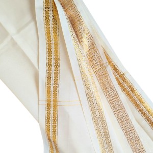 Silk JOR for Groom | Traditional Wedding Gathbandhan Jod with Handcrafted Silk Border | Sacred Jori Cloth for Hindu Marriage Ceremony, Vivah Rituals & Special Occasions