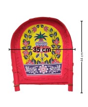 Handicrafts Bamboo Kulo Tray &ndash; Handmade & Hand-Painted Bamboo Soop/Basket for Puja, Home Decor, Storage & Gifting | Eco-Friendly Traditional Bengali Tray à¦¬à¦¾à¦à¦¶à§‡à¦° à¦•à§à¦²à§‹ (13 x 17 inch)
